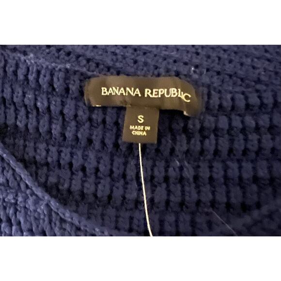 NWT Banana Republic Navy Knitted Dress - Picture 6 of 6